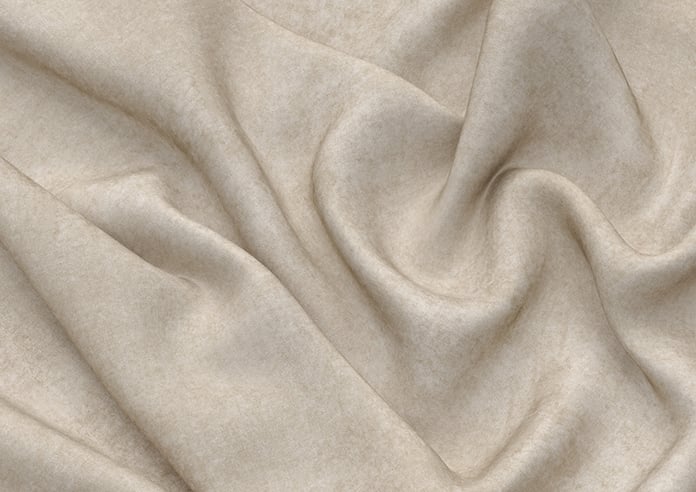 Florence Faux Suede, Light Tan - Motorised Roman Blind - Image 4